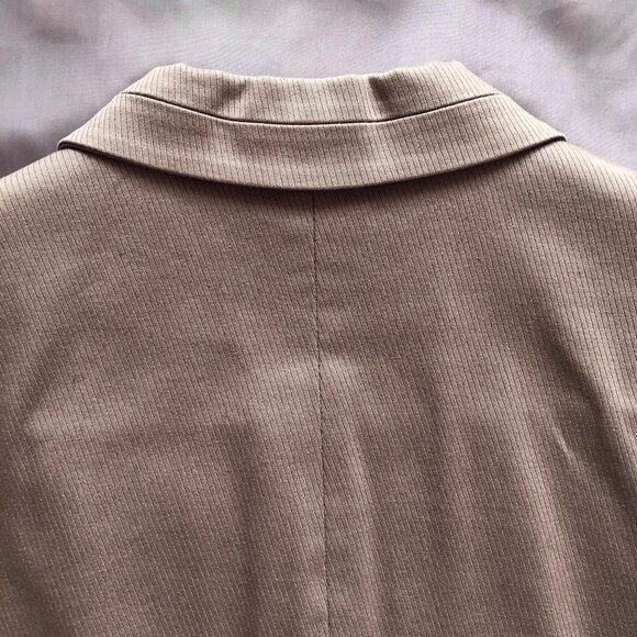 Mexx Taupe Two Button Jacket - Picture 8 of 13